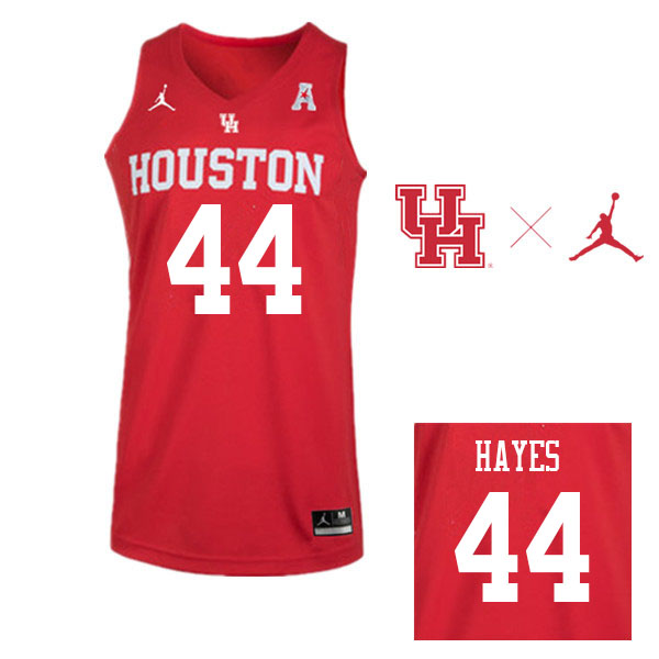 Jordan Brand Men #44 Elvin Hayes Houston Cougars College Basketball Jerseys Sale-Red